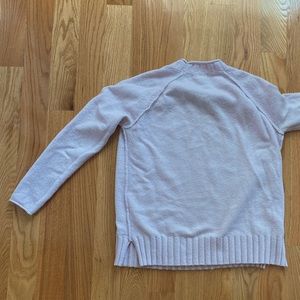 Caslon (Nordstrom line) - Dusky Pink Raglan Fuzzy Sweater - Size S